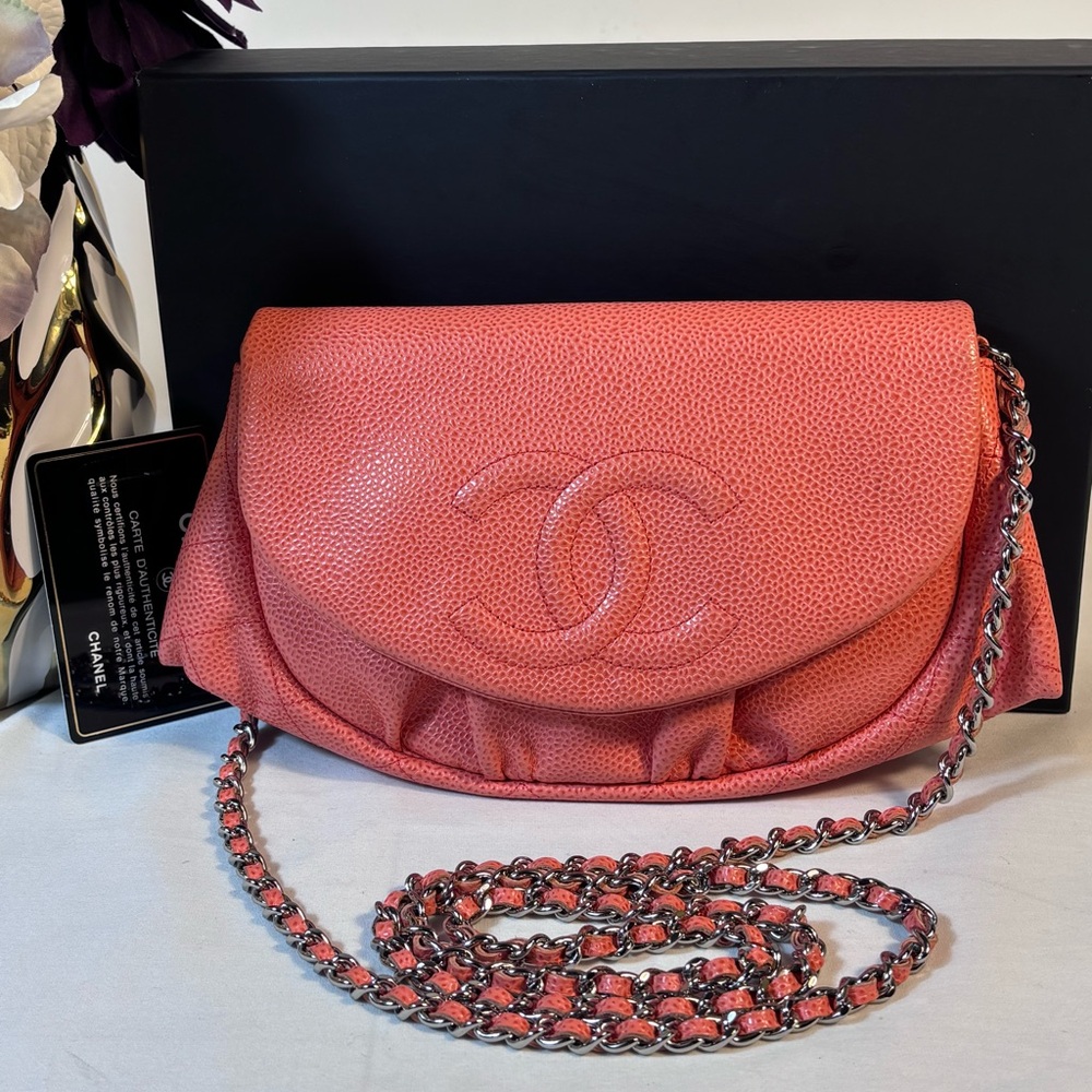 Chanel Half Moon Woc Caviar